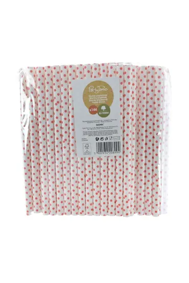 Arpex S�omki papierowe jumbo ��te 10mm 144 szt.