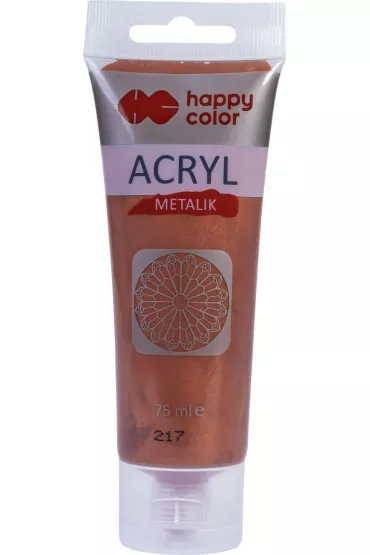 Happy Color Farba akrylowa metalik mied� klasyczna 75ml