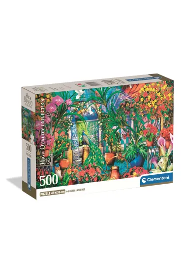 Puzzle 500 el. The Greenhouse Caretakers Clementoni