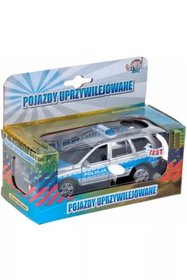 Volvo Policja 14cm ze �wiat�em i d�wi�kiem Hipo