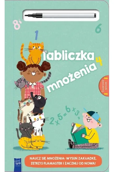 Tabliczka mno�enia z flamastrem sucho�cieralnym
