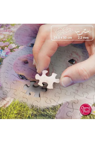 Puzzle 500 el. Do you love me? CherryPazzi
