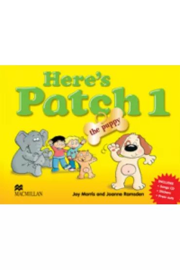 HERES PATCH THE PUPPY MASKOTKA PIES-MC MILLAN