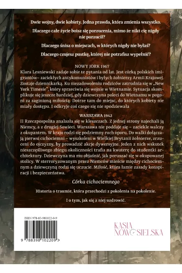 C�rka cichociemnego - Katarzyna  Nowosielska