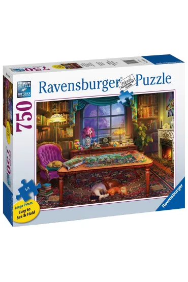 Puzzle 750 el. Pok�j fana puzzli Ravensburger