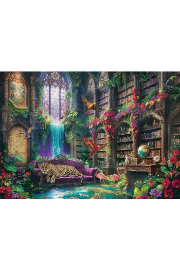 Puzzle 1000 element�w Magiczna Biblioteka TREFL 10975 TR