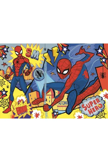 Puzzle 24 el. Maxi SuperColor. Spider Man Clementoni