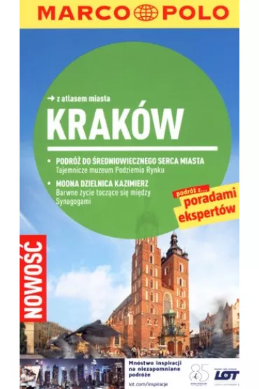 Krak�w Przewodnik marco Polo z atlasem miasta