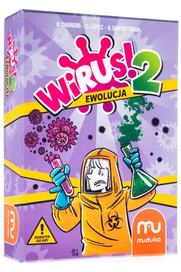 Wirus! 2 Ewolucja gra planszowa Muduko