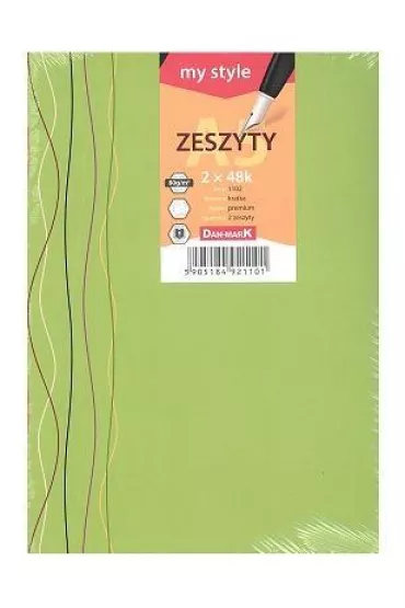 Dan-Mark Zeszyty A5 My Style kratka 48 kartek 2 szt.