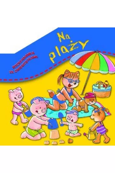 Rozk�adanka ze zwierz�tkami. Na pla�y