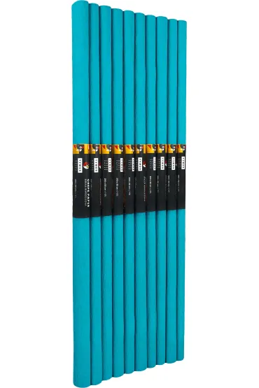 Interdruk Paczka Bibu�a marszczona lazurowy 50x200cm 10 szt.