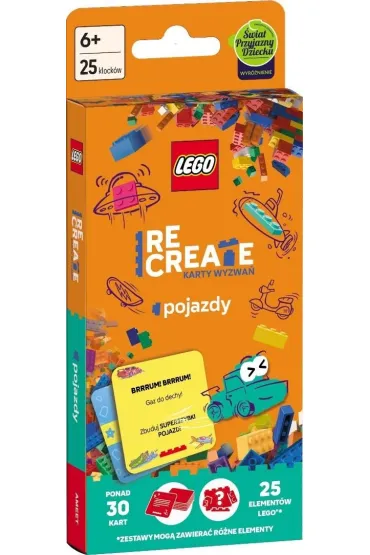 Lego Recreate. Karty wyzwa�. Pojazdy