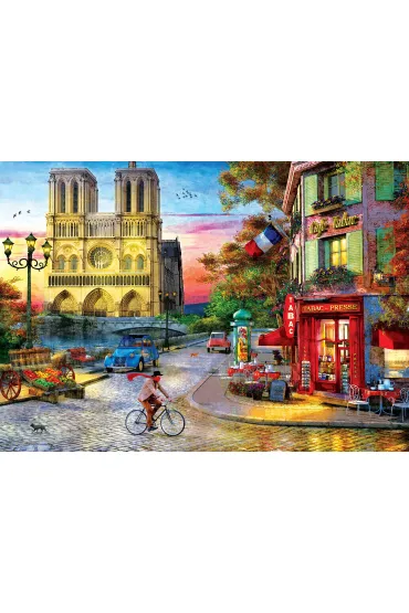 Puzzle 1000 el. Katedra Notre Dame Eurographics