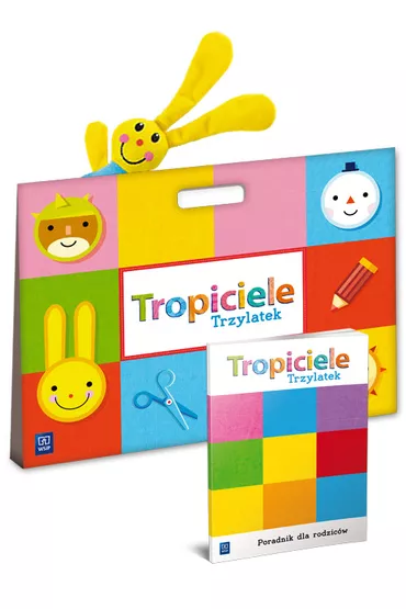 Tropiciele. Trzylatek Box. Wychowanie przedszkolne.Pakiet Teczka