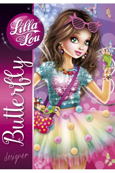 Lilla Lou spirala. Butterfly