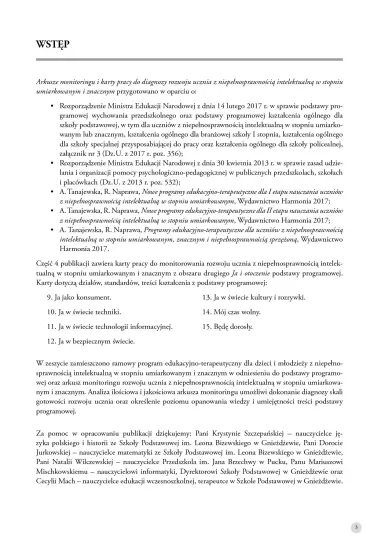 Arkusze monitoringu i karty pracy do diagnozy rozwoju ucznia z niepe�nosprawno�ci� intelektualn� w stopniu umiarkowanym i znacznym. Cz�� 4 - Alicja Tanajewska, Renata Naprawa