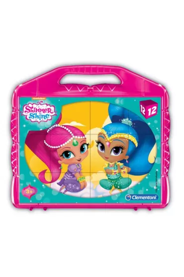 Klocki 12 super kolor shimmer and shine 41187 Puzzo klocki Shimmer and Shine *