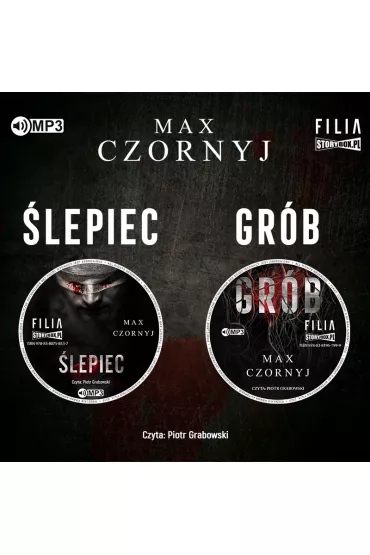 Audiobook Pakiet Liza Langer i Orest Rembert. Tomy 1-2: �lepiec, Gr�b CD - Max Czornyj
