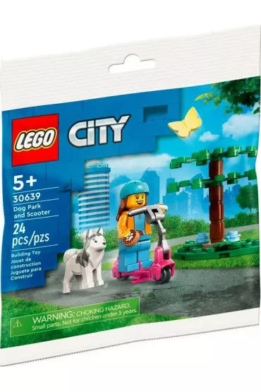 LEGO City Wybieg dla psw i hulajnoga 30639