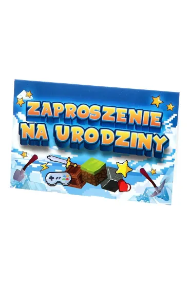 Zaproszenia na urodziny dzieci�ce op.10szt. mix