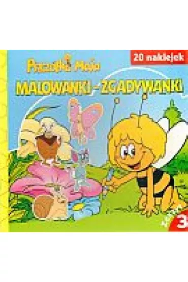Pszcz�ka Maja. Zeszyt 2. Malowanki - zgadywanki - Waldemar Bonsels