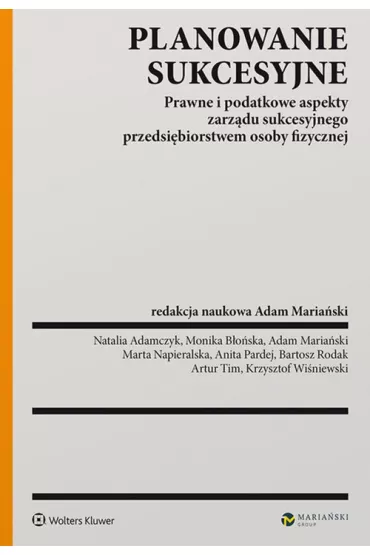 Planowanie sukcesyjne - Adam Maria�ski