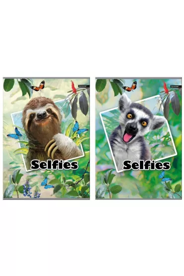 Beniamin Zeszyt A4 Selfies kratka 60 kartek