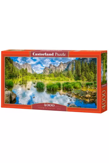 Puzzle 4000 el. Yosemite Valley, USA Castorland