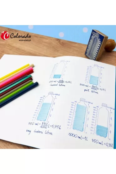 Stempel pojemno�� butelka edukacyjna Colorado