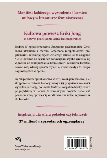 Strach przed lataniem - Erica Jong