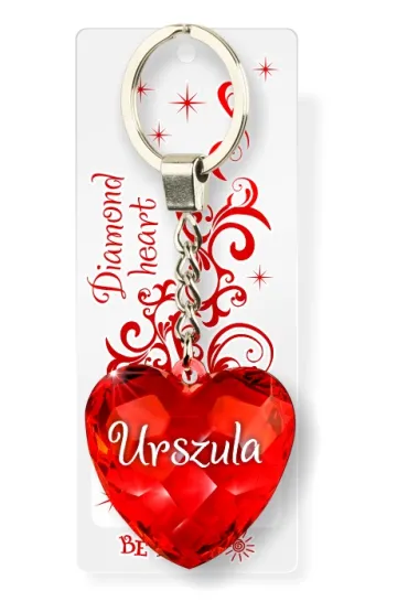 Brelok Serce Diamentowe Urszula