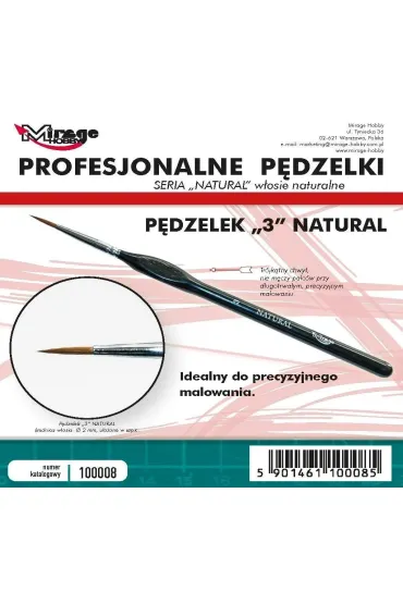P�dzelek natural 3