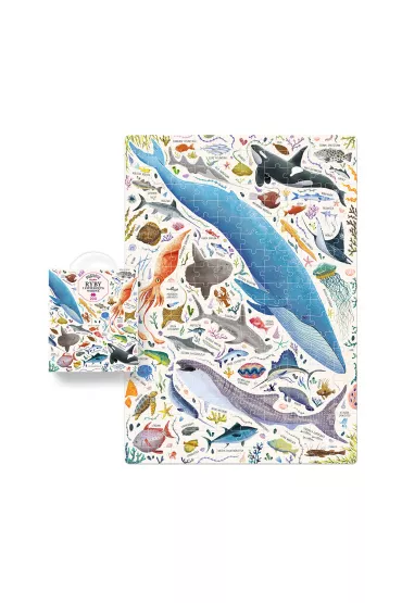 Puzzle Puzzlove CzuCzu Ryby i zwierzta wodne 200 el. Bright Junior Media