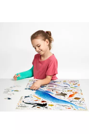 Puzzle Puzzlove CzuCzu Ryby i zwierzta wodne 200 el. Bright Junior Media