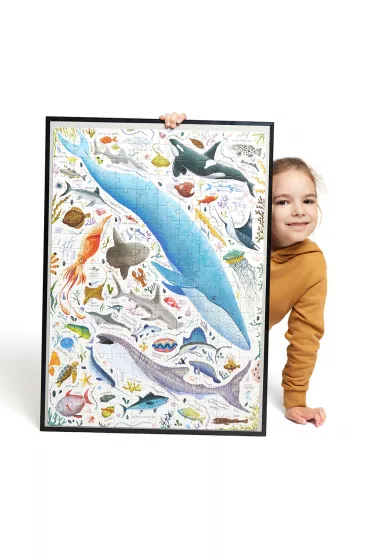 Puzzle Puzzlove CzuCzu Ryby i zwierzta wodne 200 el. Bright Junior Media