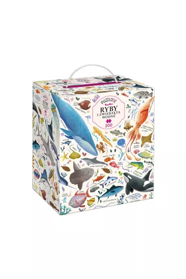 Puzzle Puzzlove CzuCzu Ryby i zwierzta wodne 200 el. Bright Junior Media