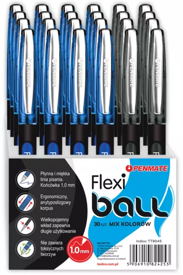 Penmate D�ugopis Flexi Ball 30 szt.