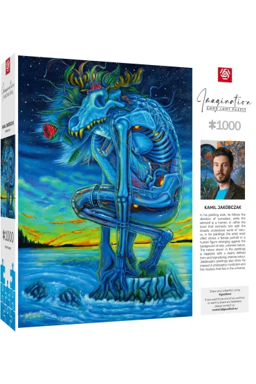 Puzzle 1000 el. Kamil Jak�bczak Bia�y Wilk Good Loot