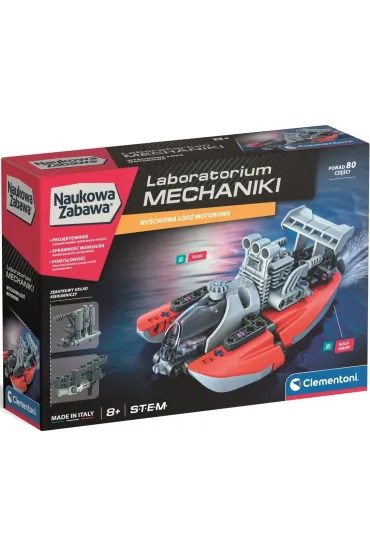 Laboratorium mechaniki. Motor�wka Clementoni