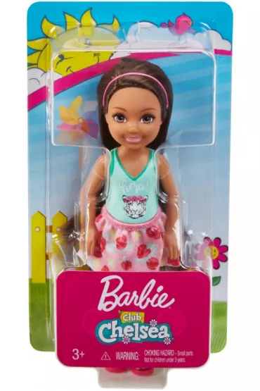 Barbie Club Chelsea Lalka brunetka Mattel