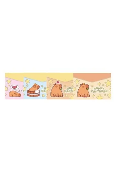 Koh-I-Noor CAPYBARA Teczka A4 na suwak MIX