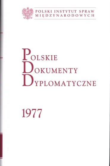Polskie Dokumenty Dyplomatyczne 1977 - Piotr M Majewski