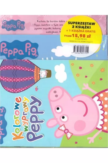 Zestaw 3 ksi��eczek: �winka Peppa