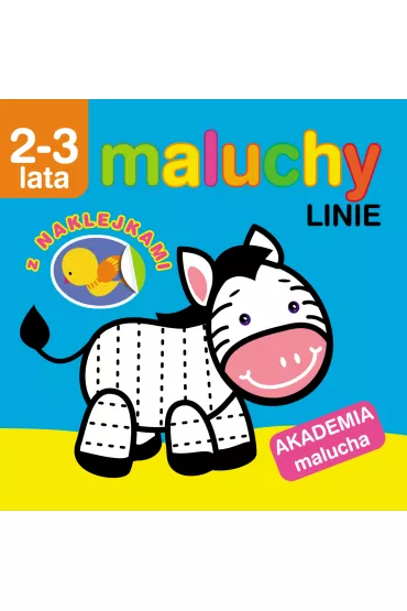 Maluchy. Linie z naklejkami. Akademia malucha 2-3 lata - Irma Pikiene
