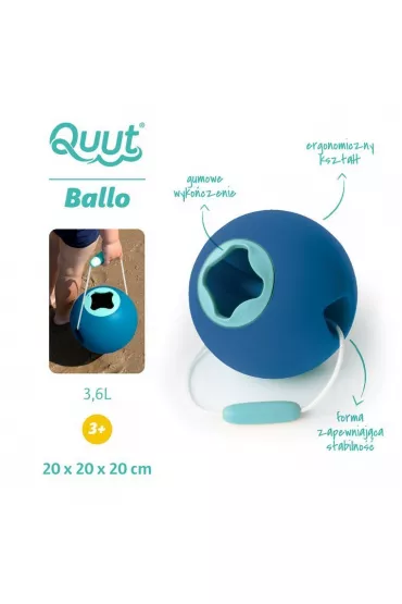 Wiaderko wielofunkcyjne Ballo Ocean
