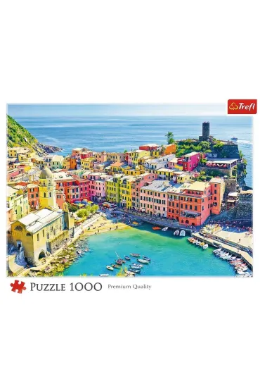 Puzzle 1000 element�w Vernazza Liguria W�ochy TREFL 10988 TR