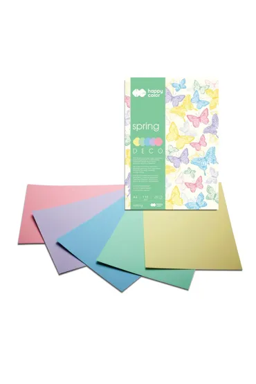 Happy Color Blok Deco Spring 170g 20 kartek