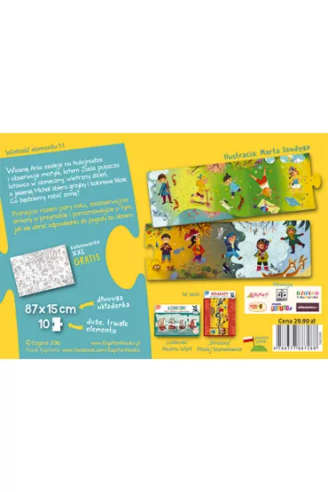 Puzzle Uk�adam i opowiadam. Pory roku Edgard