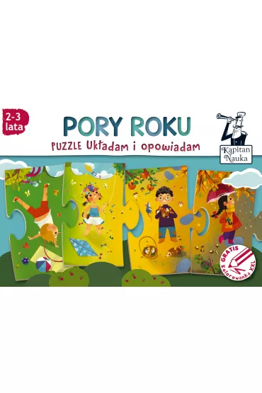 Puzzle Uk�adam i opowiadam. Pory roku Edgard